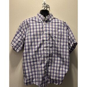 Wrangler George Strait Shirt Mens Size XL Multicolor Long Sleeve Western Cowboy‎